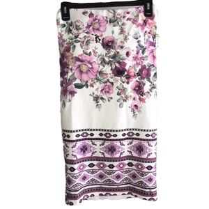 A3 Design Floral Skirt 1132